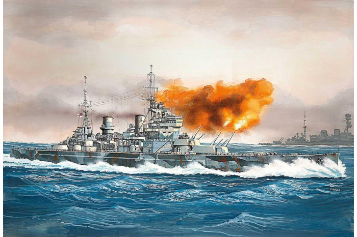 Plastic ModelKit loď 05135 - H.M.S. Prince of Wales (1:1200)