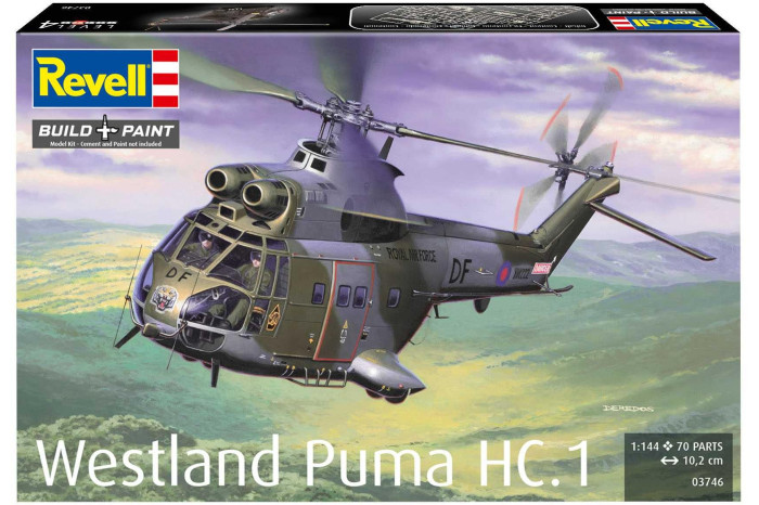 Plastic ModelKit vrtulník 03746 - Westland Puma HC.1 (1:144)