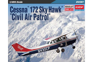 Model Kit letadlo 12367 - CESSNA 172 SKYHAWK CIVIL AIR PATROL (1:48)