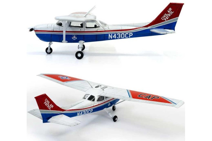 Model Kit letadlo 12367 - CESSNA 172 SKYHAWK CIVIL AIR PATROL (1:48)