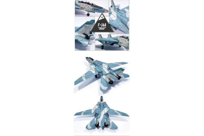 Model Kit letadlo 12594 - F-14A "IRIAF" (1:72)