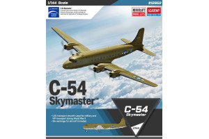Model Kit letadlo 12652 - USAF C-54 SKYMASTER (1:144)