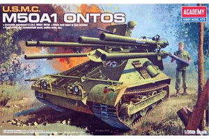 Model Kit military 13218 - USMC M50A1 ONTOS (1:35)