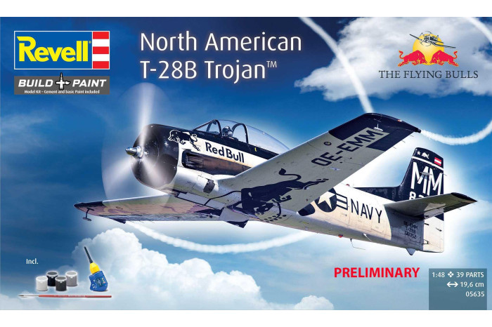 Gift-Set Flying Bulls 05635 - T-28B Trojan (1:48)
