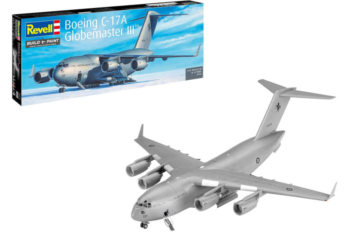 Plastic ModelKit letadlo 03747 - Boeing C-17A Globemaster III (1:144)