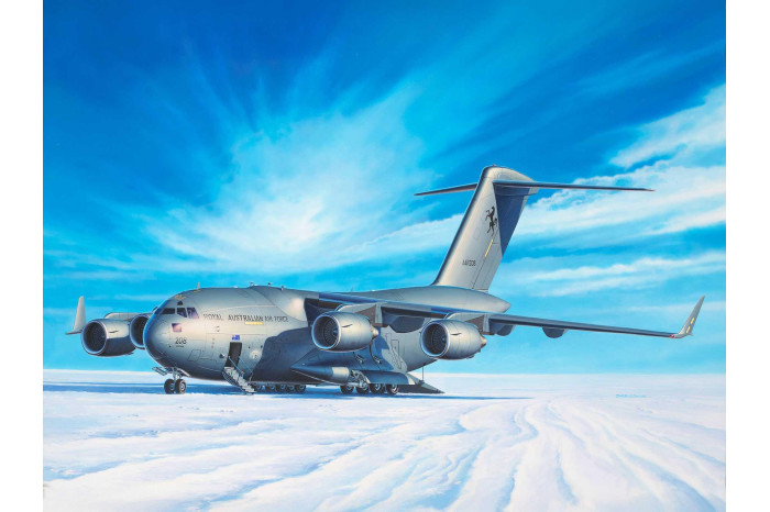 Plastic ModelKit letadlo 03747 - Boeing C-17A Globemaster III (1:144)