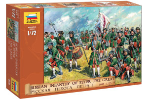 Wargames (AoB) figurky 8049 - Russian Infantry (Peter the Great) (1:72)