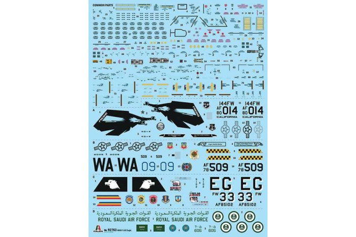 Model Kit letadlo 92763 - F-15C Eagle (1:48)