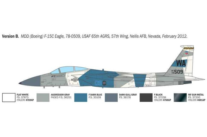 Model Kit letadlo 92763 - F-15C Eagle (1:48)