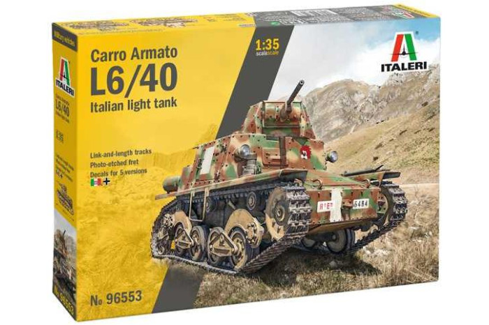 Model Kit tank 96553 - Carro Armato L6/40 (1:35)
