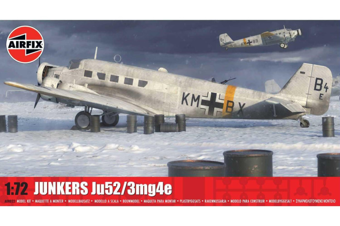 Classic Kit letadlo A08022 - Junkers Ju52/3mg4e (1:72)