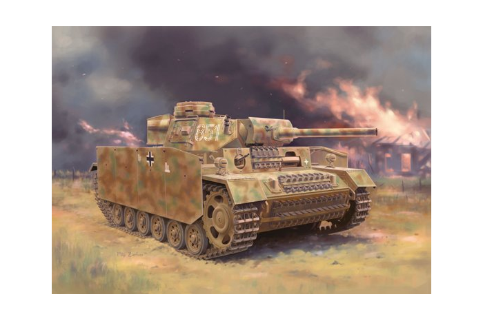 Pz.Kpfw. III (FI) Ausf.M w/Schurzen (1:35) - 6776