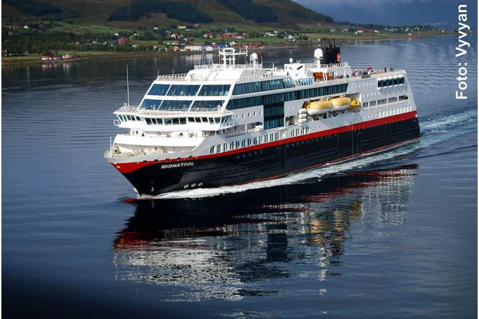 ModelSet loď 65817 - MS Midnatsol (1:1200)