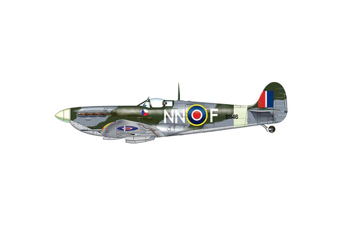 Model Kit letadlo 1307 - SPITFIRE Mk.VI (1:72)