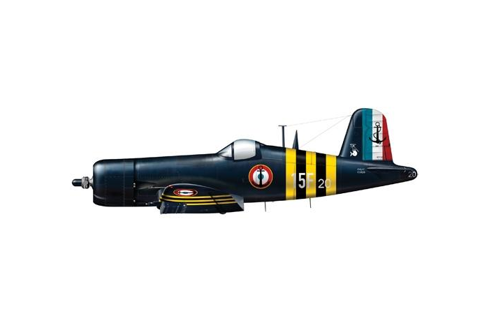 Model Kit letadlo 1313 - F4U-7 CORSAIR (1:72)