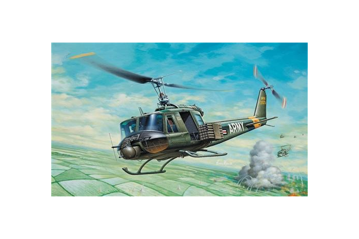 Model Kit vrtulník 0040 - UH-1B HUEY (1:72)