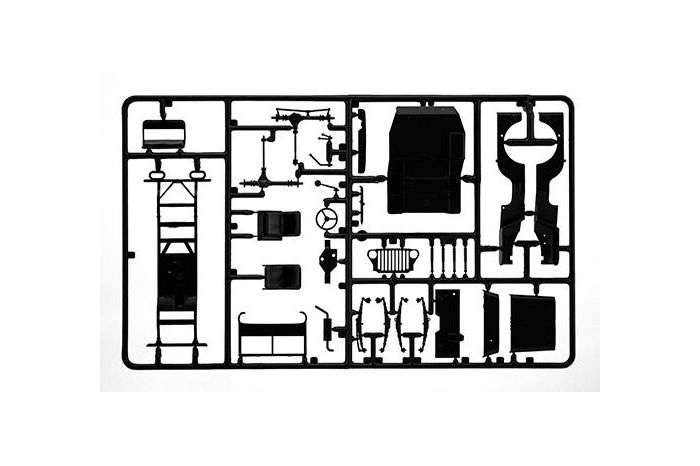 Model Kit military 0320 - COMMANDO CAR (1:35)
