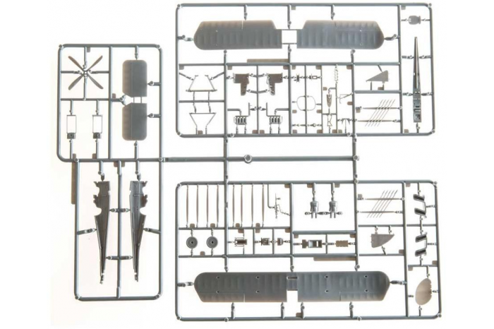 Clasic Kit letadlo A02101 - Royal Aircraft Facility BE2C (1:72)