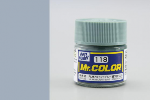 Mr. Color - C118: RLM78 světle modrá (Light Blue)