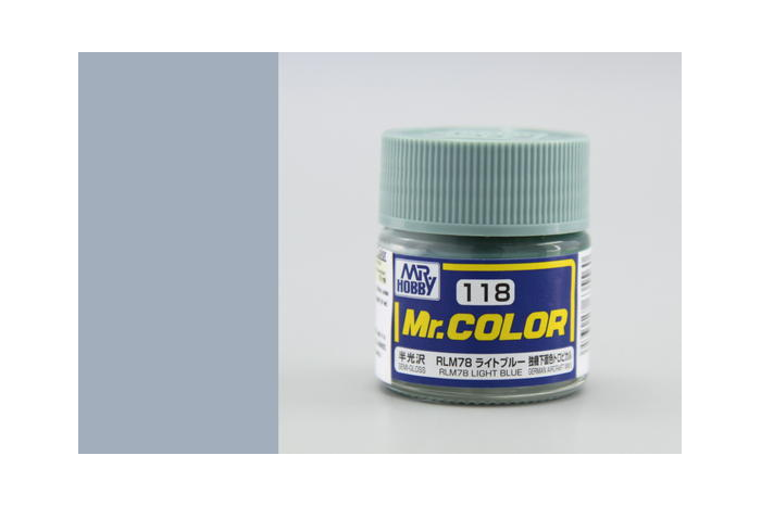 Mr. Color - C118: RLM78 světle modrá (Light Blue)