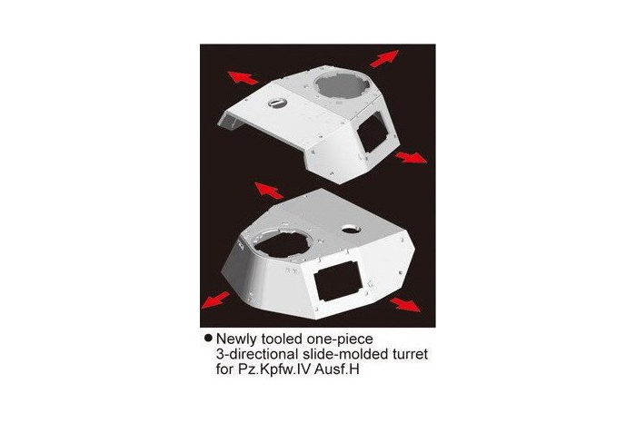 Pz.Kpfw.IV Ausf.H LATE PRODUCTION (1:35) - 6300