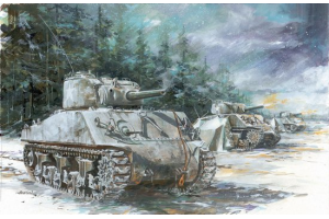 SHERMAN M4A3 105mm (1:72) - 7274