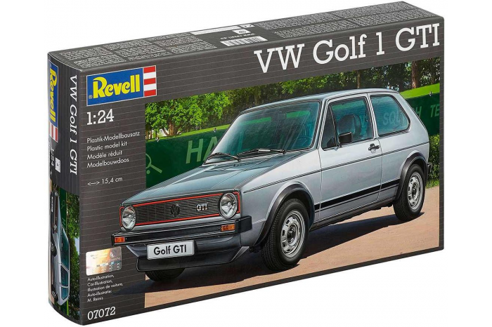 Plastic ModelKit auto 07072 - VW Golf 1 GTI (1:24)