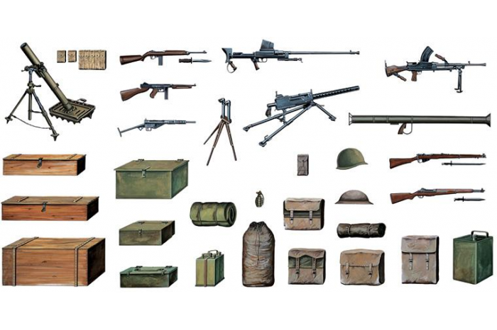 Model Kit doplňky 0407 - ACCESSORIES (1:35)