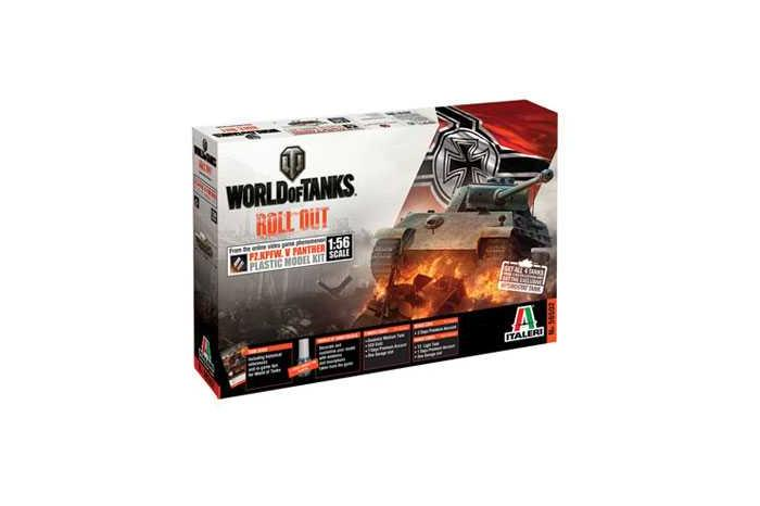 Model Kit World of Tanks 56502 - Pz.Kpfw.V Panther (1:56)