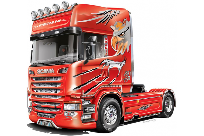 Model Kit truck 3906 - SCANIA R730 STREAMLINE 4x2 (1:24)