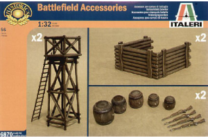 ARTILLERY POSITION ACCESSORIES (1:32) - 6870