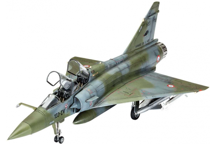 Plastic ModelKit letadlo 04893 - Mirage 2000D (1:72)