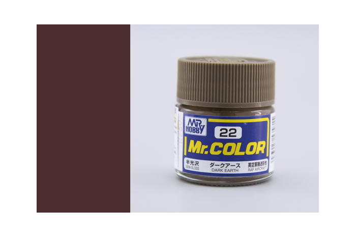 Mr. Color - C022: Tmavá zemitá (Dark Earth)