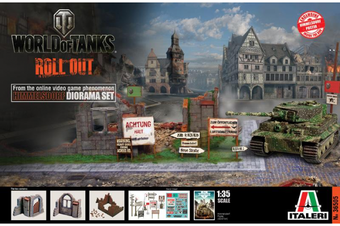 Model Kit World of Tanks 36505 - DIORAMA SET (1:35)