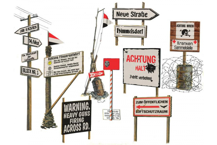 Model Kit World of Tanks 36505 - DIORAMA SET (1:35)