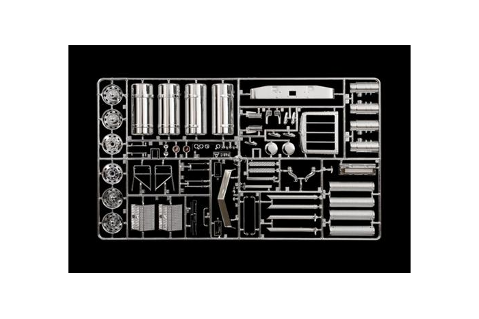 Model Kit truck 3857 - CLASSIC PETERBILT 378 "Long Hauler" (1:24)
