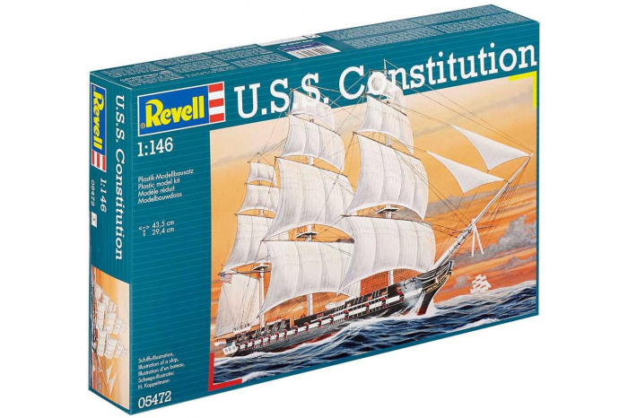 Plastic ModelKit loď 05472 - U.S.S. Constitution (1:146)