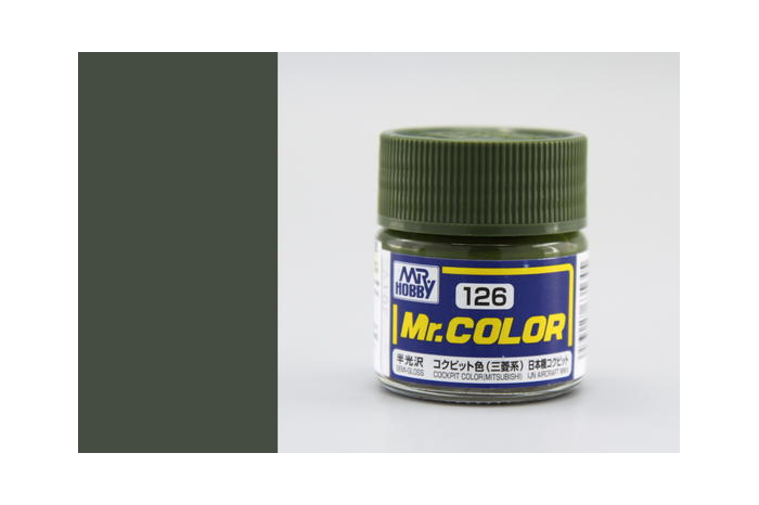 Mr. Color - C126: Barva kokpitu Mitsubishi (Cockpit Color Mitsubishi)