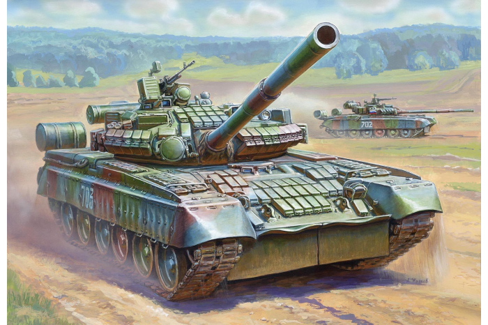 Model Kit tank 3592 - Russian Main Battle Tank T-80BV (1:35)
