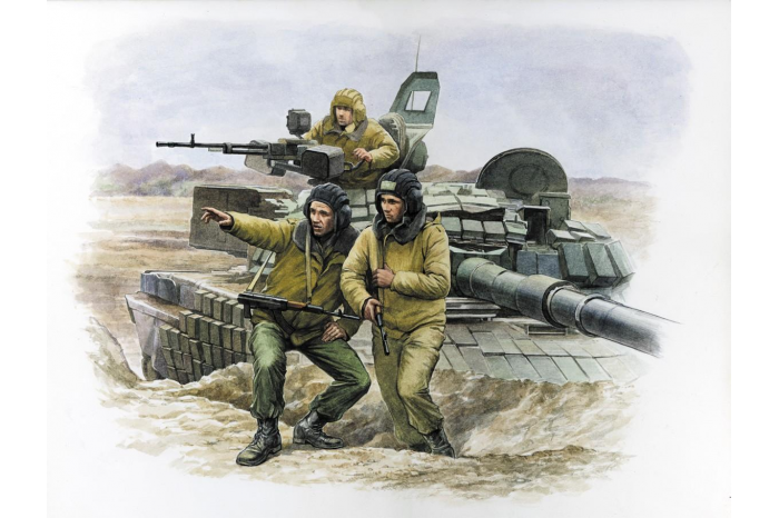 Model Kit figurky 3615 - Russian Modern Tank Crew (1:35)