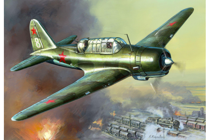 Model Kit letadlo 4805 - SU-2 Soviet Light Bomber (1:48)