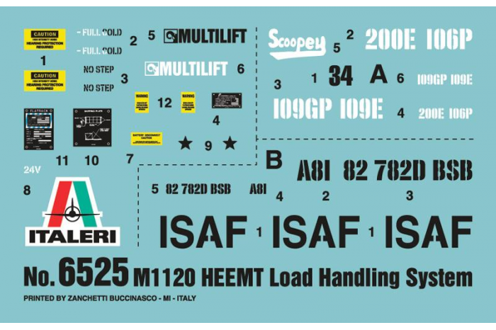 Model Kit military 6525 - M1120 HEMTT LOAD HANDL.SYSTEM (1:35)