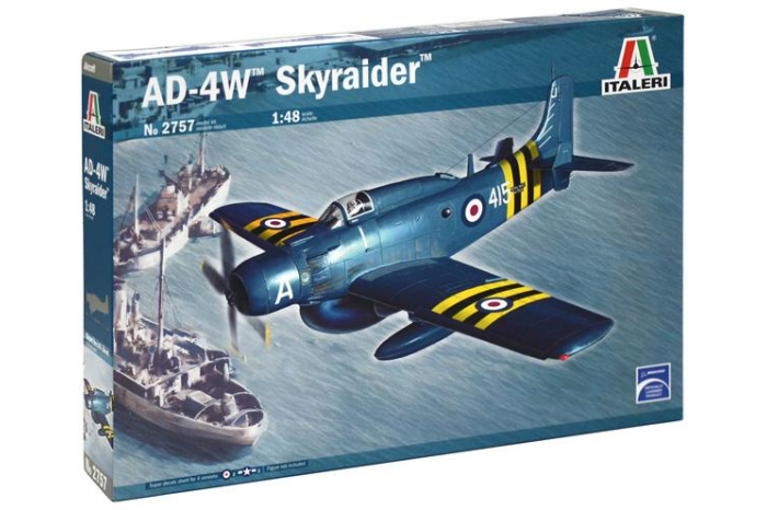 Model Kit letadlo 2757 - AD-4W Skyraider(1:48)