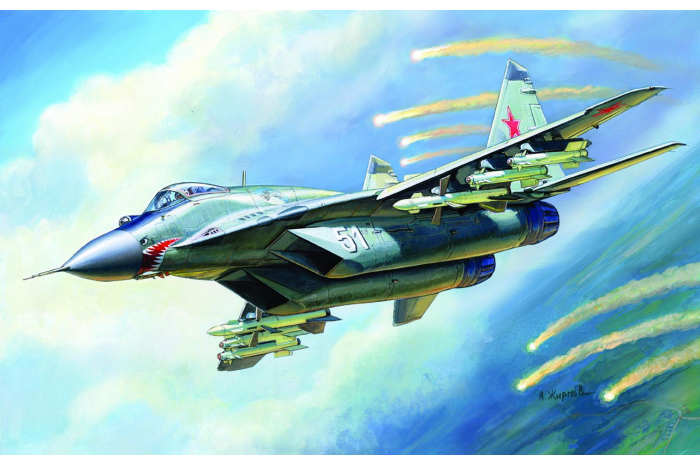 Model Kit letadlo 7278 - MiG-29C (9-13) (1:72)