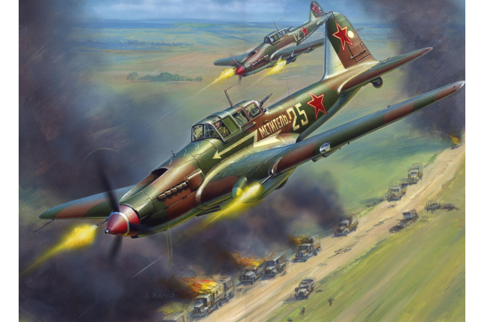 Model Kit letadlo 7279 - IL-2 Stormovik (1:72)