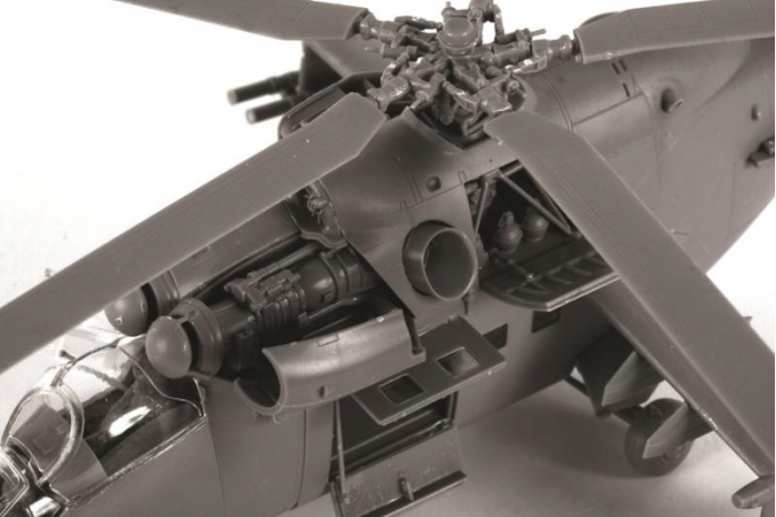 Model Kit vrtulník 7293 - MIL MI-24V/VP Hind E (1:72)