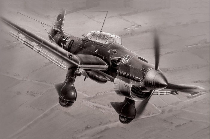 Snap Kit letadlo 7306 - Ju-87B2 Stuka (1:72)