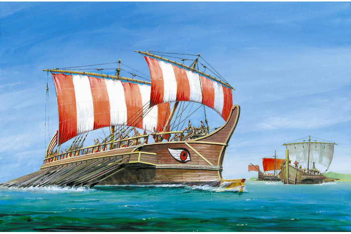 Model Kit loď 8514 - Greek Triera (1:72)