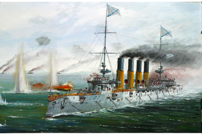 Model Kit loď 9014 - Russian Cruiser "Varyag" (1:350)