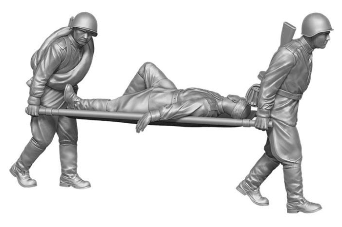 Model Kit figurky 3618 - Soviet Medical Personnel WWII (1:35)